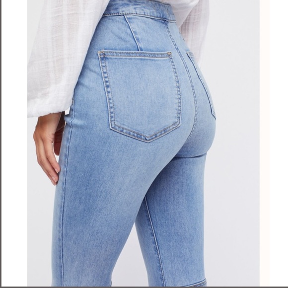 Free People Denim Flare Jeans - Picture 12 of 15